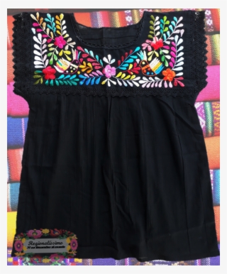 Hermosa Blusa Bordada A Mano Bordados Oaxaqueña Ropa - Blusas Bordadas A Mano Mexico #7638669