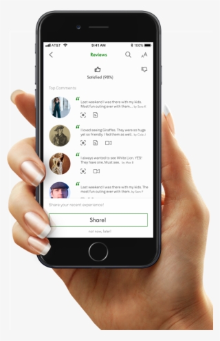 Female Hand 3 - Click And Grow App Smart Garden #7639771