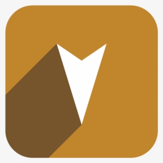 Down Orange Arrow - Emblem #7639880