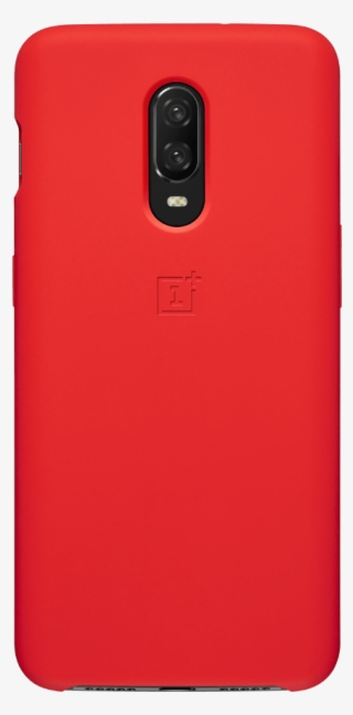 Oneplus 6t Silicone Protective Case Red - Smartphone #7640201
