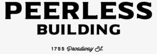 Peerlessbuilding Logo Fnl - Black-and-white #7641169