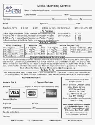 Advertising Contract Template And Uk With Billboard - Sample Contract For Tv Advertising #7641419