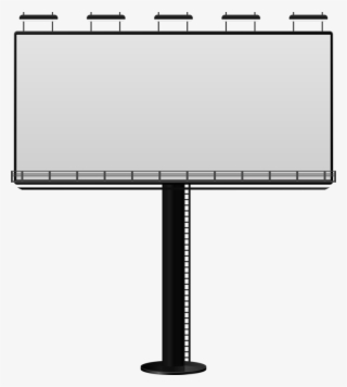Billboard Png File Download Free - Valla Publicitaria Vector Png #7641545