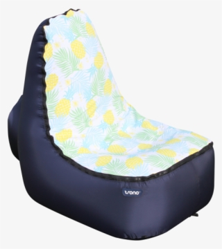 Trono Chair Kids Tropical Blue - Bean Bag Chair #7642680