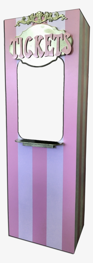 Pink Ticket Booth - Refrigerator #7642717