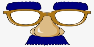 Groucho Marx Glasses Vector #7643703