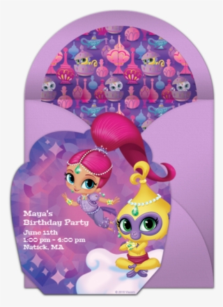 Tons Of Free Shimmer And Shine Invitations We Love - Free Shimmer And Shine Invitation #7644460
