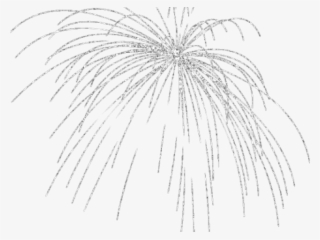 White Clipart Firework - Sketch #7645211