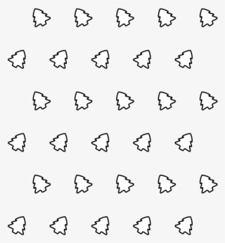 Christmas Tree Icon 1 Black White Line Art Xmas 555px - Carmine #7647177