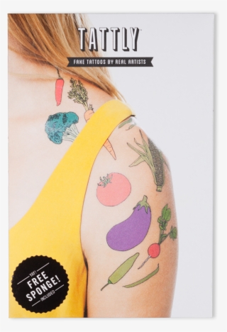 Tattly Vegetable Set Julia Rothman-5 V=1542816927 - Tattly #7647432