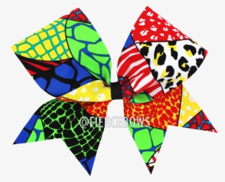 Primary Jungle Cheer Bow #7648032