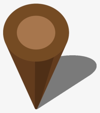 Location Map Pin Brown7 - Icon Location Png Brown #7648879