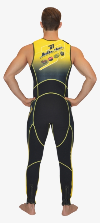 Classic Yellow Wetsuit Jet Ski Ride Race Jetski Png - Robe Rouge Longue Zara #7648942