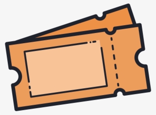 The Ticket Icon Starts As A Rectangle Shape #7648980