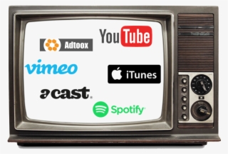 Delivery - Old Tv No Background #7649349