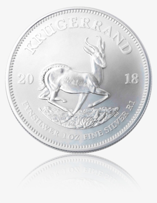 South Africa 1 Oz Silver Coin - Krügerrand 2018 Silber #7649652