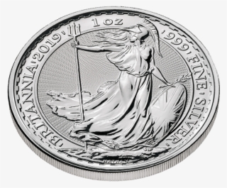 Britannia 2019 1 Oz Silver Coin - 2019 Britannia Coin #7650376