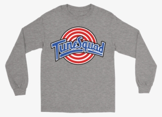 Gildan Long Sleeve Tee / Sports Grey / S Space Jam - Long-sleeved T-shirt #7652903