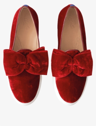 Archibald Red Slip-ons - Slip-on Shoe #7653135