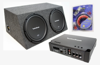 Rockford Fosgate Dual 12" Amplified Loaded Subwoofer - Subwoofer #7654113