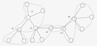 A Star Decomposition Of A Tree - Line Art #7654406