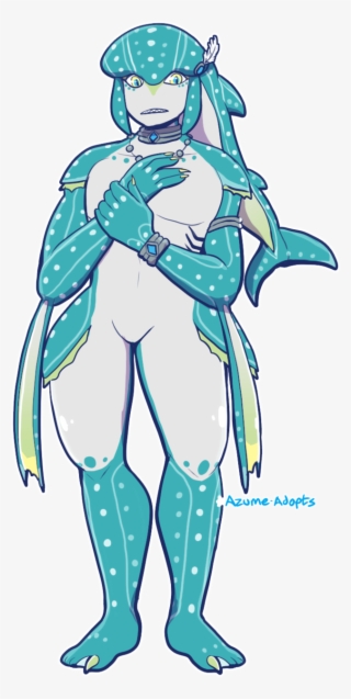 [botw Adopts] Whaleshark For Antipathetic Enmity By - Whale Shark Zora #7654903