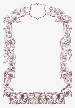 Clip Stock Drawing Frames Button - Picture Frame #7655026