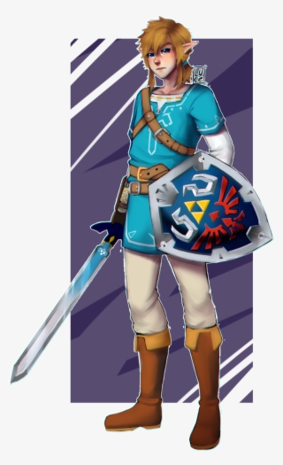 Link Botw - Cartoon #7655332