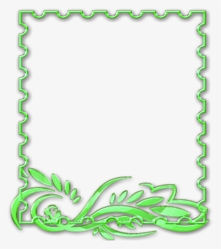 Mq Green Frames Border Borders Border Frame - Free Printable Freezer Labels #7655579