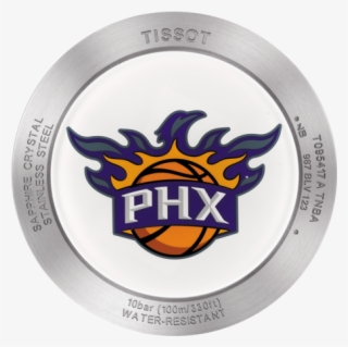 Tissot Quickster Chronograph Nba Phoenix Suns - Nba Phoenix Suns Logo Png #7655904