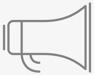 Line Style Icons Megaphone - Marketing #7656042