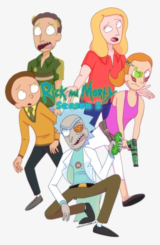 Rick And Morty Season 3 Watch - Cartoon #7656079