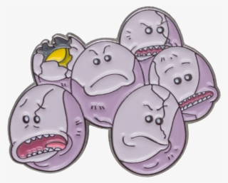 Wild Exeggcuseeks Mashup Rick And Morty - Pins Rick Et Morty Pokemon #7656166