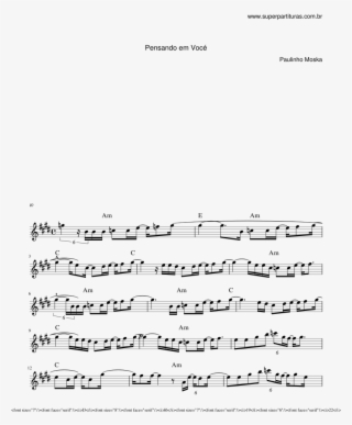 Pensando Em Você - Daft Punk Too Long Sheet Music #7657463 Pensando Em Você - Daft Punk Too Long Sheet Music #7657463