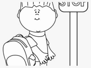 Sign Clipart Bus Stop - Clip Art #7658268