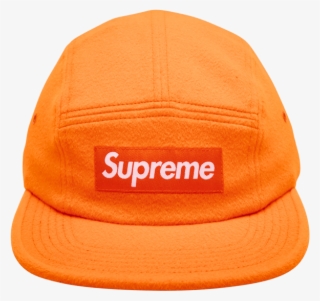 Image Of Supreme Wool Camp Cap Orange - Supreme #7658702