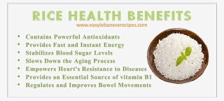 Rice Health Benefits Easylebaneserecipes - Steamed Rice #7658982