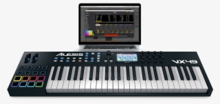 Fully Integrated With Vip - Midi Keyboard 49 Drum Pads #7659012