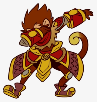 //commish For @wujumonkey On Twitter - Wukong Chibi Png #7659550