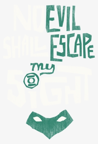 Green Lantern My Sight Juniors T-shirt - Mask #7659681