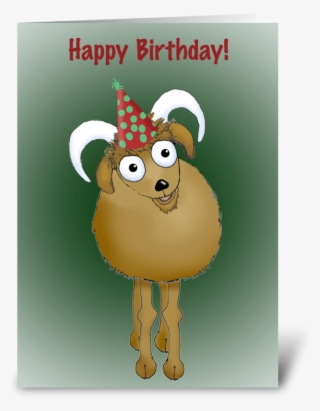 Happy Birthday Old Goat - Cartoon #7660322