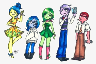 Inside Out Png - Inside Out As People #7660903