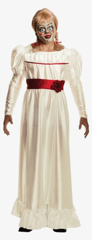 Adult Halloween Annabelle Costume Sc 1 St Jokers Masquerade - Annabelle Costume #7661403