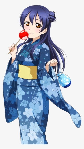 Download Images - Anime In Kimono Render #7662225