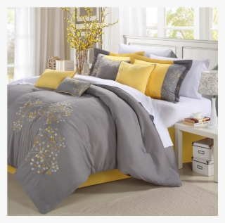 Grey And Yellow Bedroom Sets #7662494