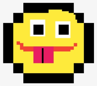 Silly Face - Pixel Art Location Pin #7662748