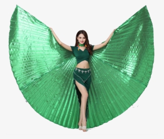 Nefertiti Bellydance Isis Wings Professional Size With - Dancer #7664145