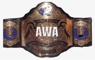 Awa World Heavyweight Championship - Wrestling Titles #7664338