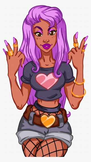 Girl Swag Pink Hair Girl Swag Pink Hair - Cartoon #7664592 Girl Swag Pink Hair Girl Swag Pink Hair - Cartoon #7664592