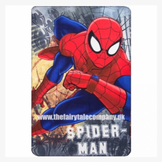 Spiderman Fleece Blanket, 100 * 150 Cm, Gray - Blanket #7665276